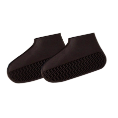 MXM Silikonové vodotěsné návleky na boty - černé, L