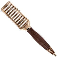Olivia Garden Nano Thermic Vent Brush NT-VTS - odvětraný kartáč pro styling vlasů, vyhlazuje, zabraňuje krepatění a krepatění, účinně rozčesává vlasy
