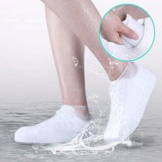 MXM Silikonové vodotěsné návleky na boty - černé, L