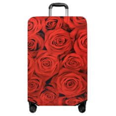 KUFRYPLUS Obal na kufr H148 Růže L