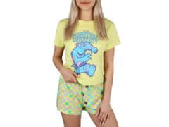 sarcia.eu Monsters Inc. Sullivan Dámské letní pyžamo s krátkým rukávem, krátké kalhoty XS
