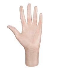 ZARYS easyCARE - vinylové rukavice PF, nepudrované, XS-XL, (100ks), transparentní Velikost: S