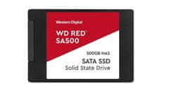 WD RED SSD 3D NAND S500G1R0A 500GB SATA/600, (R:560, W:530MB/s), 2.5"
