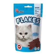 KN Akinu FLAKES - masové plátky pro kočky (50g)