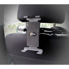 Media-Tech MT5504 TAB HOLDER PRO Otočný držák pro tablety 7"-10,1" do auta na sklo, nebo opěrku hlavy