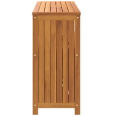Vidaxl Zahradní konzolový stůl 110 x 35 x 75 cm masivní akáciové dřevo