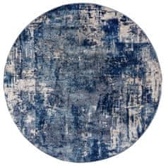 Flair Kusový koberec Cocktail Wonderlust Dark blue kruh 160x160 (průměr) kruh