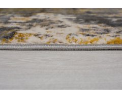 Flair Kusový koberec Cocktail Wonderlust Grey/Ochre kruh 160x160 (průměr) kruh