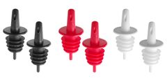 Bar Up Nalévací láhev - sada 6 kusů 2x černá 2x bílá 2x červená 6 ks - 599440