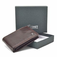 COSSET hnědá pánská peněženka 4503 Komodo H