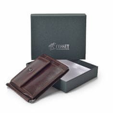 COSSET hnědá pánská peněženka 4497 Komodo H