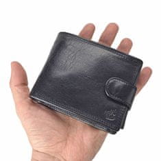 COSSET černá pánská peněženka 4487 Komodo C