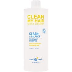 Montibello Smart Touch Clean My Hair Gentle Cleanser Shampoo čistící a hydratační šampon pro každodenní péči, 1000ml