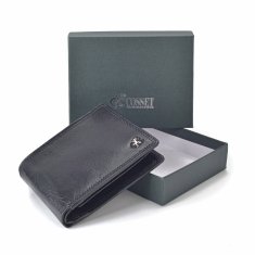 COSSET černá pánská peněženka 4488 Komodo C