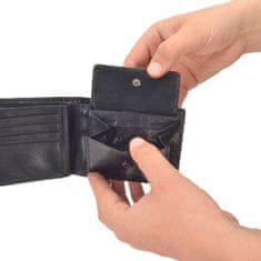 COSSET černá pánská peněženka 4505 Komodo C