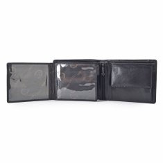 COSSET černá pánská peněženka 4465 Komodo C