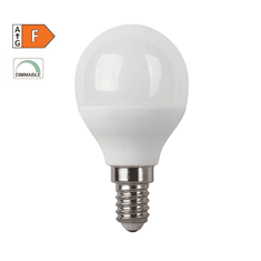 Diolamp  SMD LED žárovka matná Ball P45 7W/230V/E14/3000K/700Lm/230°/Dim
