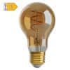  LED Filament žárovka Amber A60 4W/230V/E27/1800K/270Lm/360°/Dim
