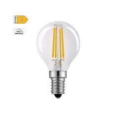 Diolamp  LED Filament Mini Globe žárovka čirá P45 4W/230V/E14/2700K/500Lm/360°/Step Dim