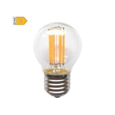 Diolamp  LED Mini Globe Filament žárovka čirá P45 4W/230V/E27/2700K/480Lm/360°
