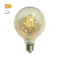 Diolamp  LED Globe Filament žárovka G95 Amber 10W/230V/E27/2700K/1160Lm/360°/Dim