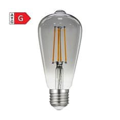 Diolamp  LED Filament žárovka Smoky ST64 8W/230V/E27/1800K/400Lm/360°
