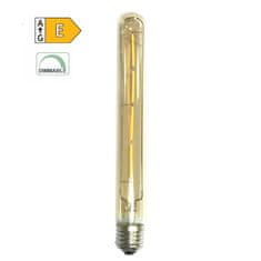 Diolamp  LED Filament tubulární žárovka Amber T30 6W/230V/E27/2700K/760Lm/360°/Dim
