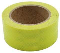 SEFIS Reflexní lepící páska - žlutá 50mm x 10m