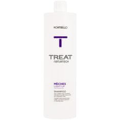 Montibello Treatment NaturTech Meches Light-Up - revitalizační šampon pro vlasy s melírem, neutralizuje nežádoucí odstíny, 1000ml