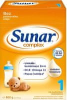Kojenecké mléko sunar complex 1