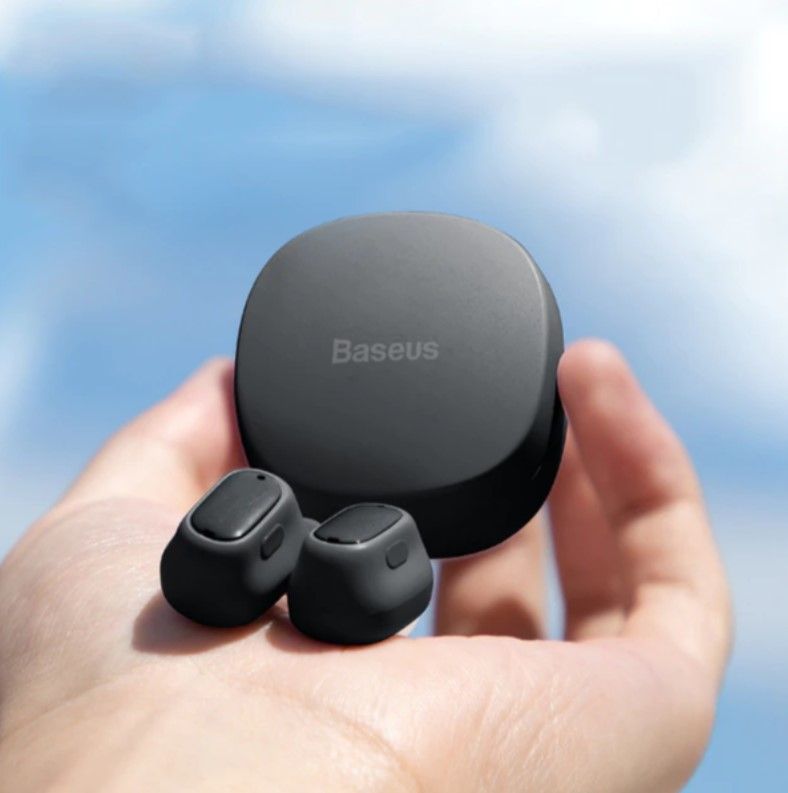  moderní bluetooth sluchátka baseus Encok WM01 tws skvělý zvuk nabíjecí pouzdro pohodlná v uších krásný design ovládání 