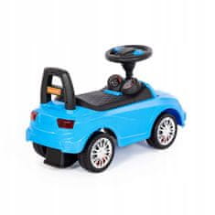 Wader WADER Ride SuperCar5 zvuk Pusher Auto Blue