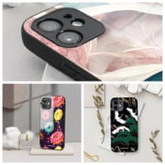 Mobiwear Prémiový lesklý kryt Glossy na mobil Samsung Galaxy A52S 5G - G033G - Růžové květy