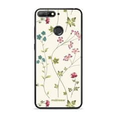 Mobiwear Prémiový lesklý kryt Glossy na mobil Honor 7A - G035G - Tenké rostlinky s květy