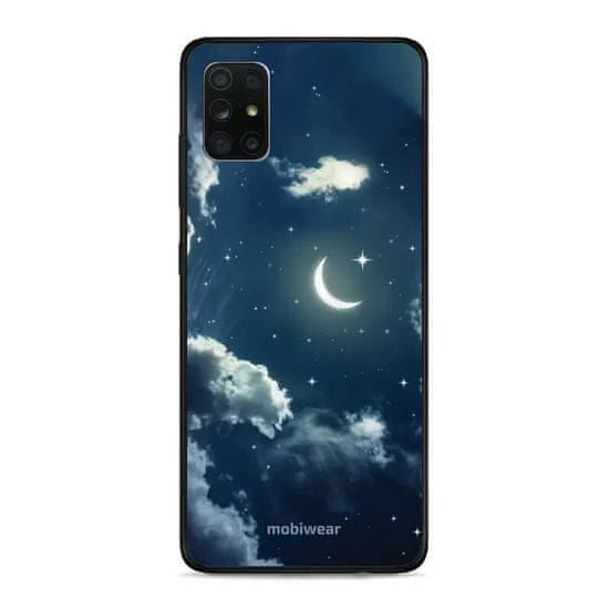 Mobiwear Prémiový lesklý kryt Glossy na mobil Samsung Galaxy A71 - G048G - Noční obloha