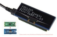 Waveshare 2,23" modul OLED displeje pro Raspberry Pi Pico