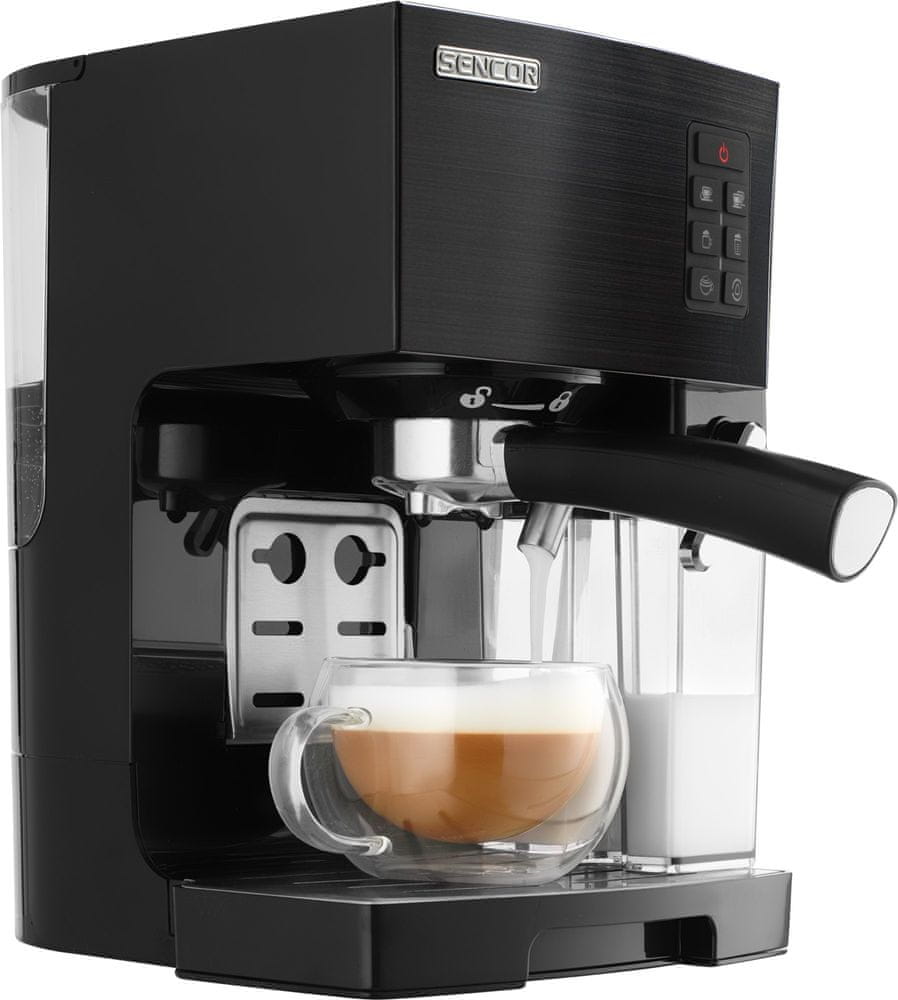 Levně SENCOR poloautomatické espresso SES 4050SS-EUE3