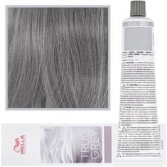 Wella True Grey - barva na šedivé vlasy, Zvýrazňuje barvu přirozeně šedých vlasů, poskytuje požadovaný barevný efekt, 60ml