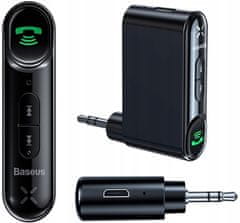 BASEUS Qiyin Bluetooth audio přijímač WXQY-01, černá