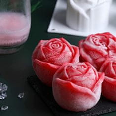 Caketools Silikonová forma na dortíky - růže
