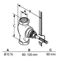 Kludi KLUDI AMBA Podomítkový ventil 53811 - Kludi
