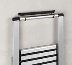 Wenko Skládací držák na stěnu, praktický kovový závěs - 6,5 x 33,5 x 7 cm