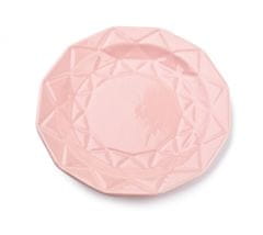 Affekdesign Keramický Talíř ADEL 19,5 cm růžový