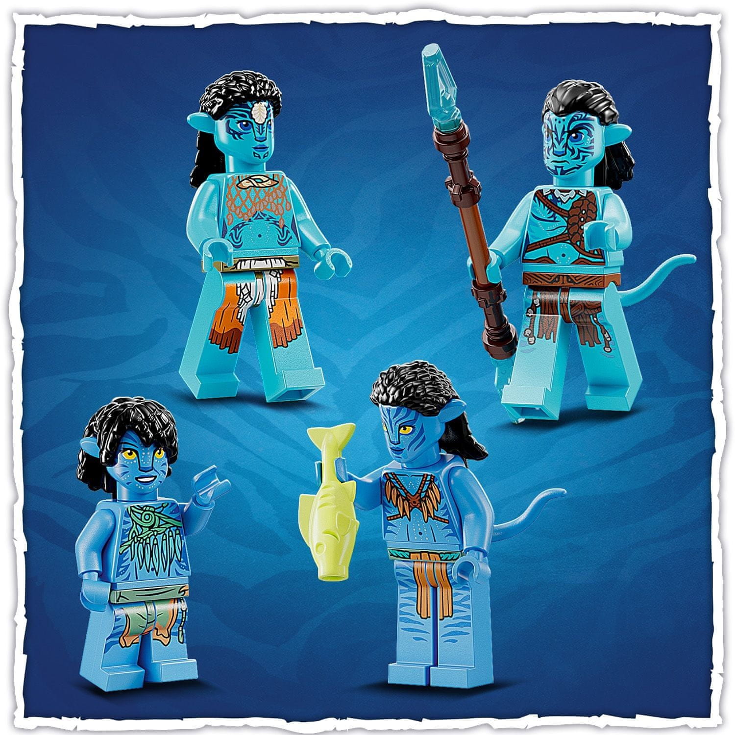 LEGO Avatar 75578 Dům kmene Metkayina na útesu