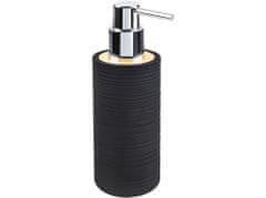 MAT dávkovač mýdla XANTI 0,3l 7,8x20,2x6cm PH ČER/bambus