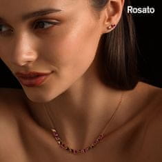 Rosato Elegantní stříbrný náhrdelník se zirkony Cubica RZCU65