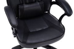 Topeshop herní židle drift černá