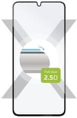 FIXED Ochranné tvrzené sklo Full-Cover pro Samsung Galaxy A34 5G, lepení přes celý displej, černé, FIXGFA-1086-BK