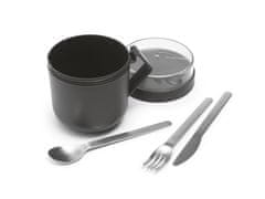 Brabantia Hrnek na polévku Make & Take, 0,6l - Dark Grey