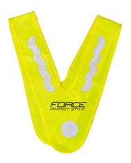 Force Vesta reflexní dětská, V tvar - barva fluo žlutá